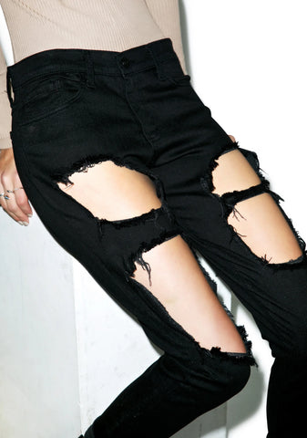 Distressed Nomi Jeans