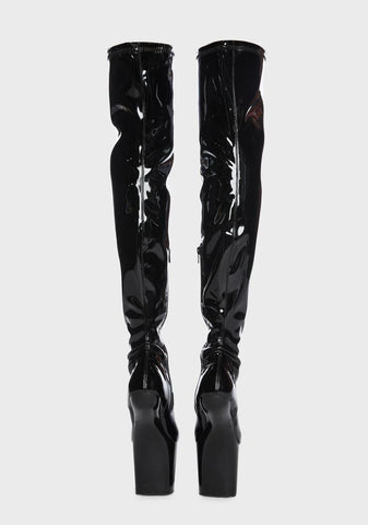 Craze-3000 Thigh High High Boots