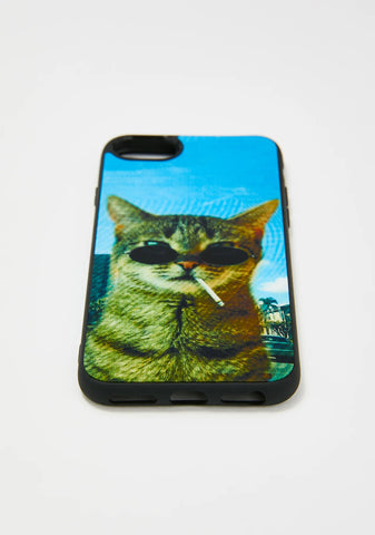 Smokey Cat iPhone Case