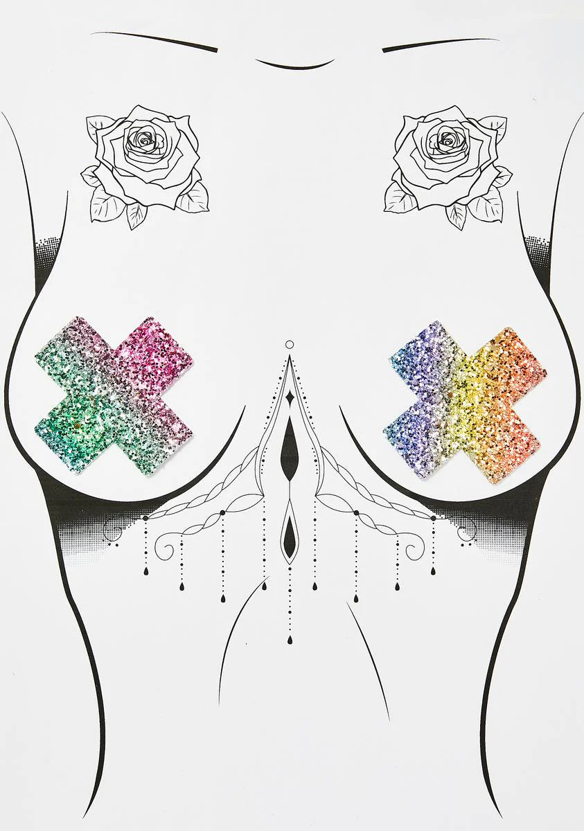 Super Sparkle Rock Kandi X Pasties