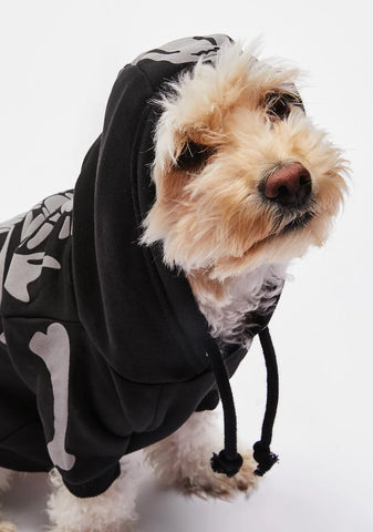Throw Me A Bone Pet Hoodie