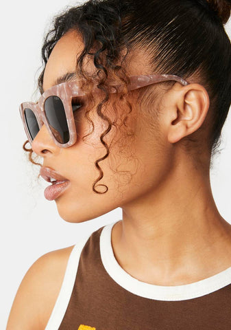 Billie Taupe Smoke Sunglasses