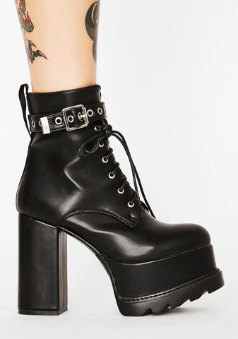 Whatta Night Heeled Booties