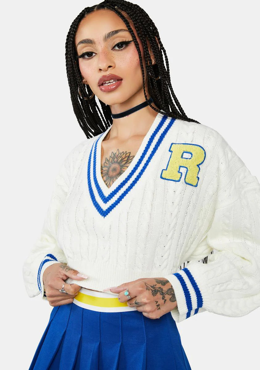 School Pride Knit Sweater