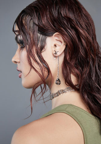 Captivating Vamp Drop Earrings