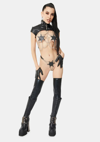Star Showdown Chain Lingerie Set