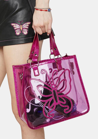 Say Hello Clear Tote Bag