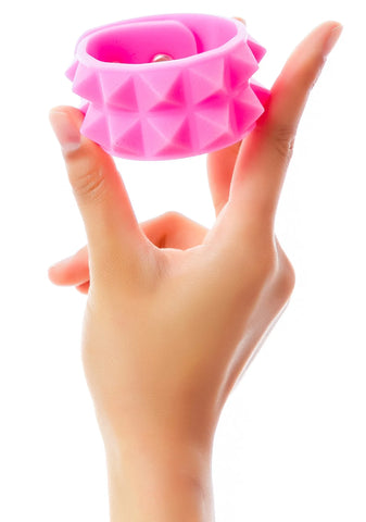 Luxor Double Pyramid Rubber Bracelet