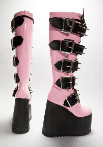 Sweet Appetite For Destruction Platform Boots