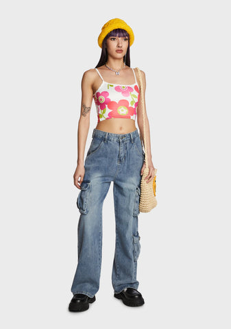 Tropical Vibe Crop Top