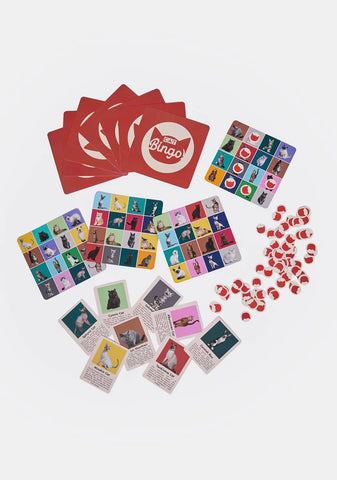 Cat Bingo Card Game