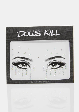 Crystal Fallen Stardust Face Jewels