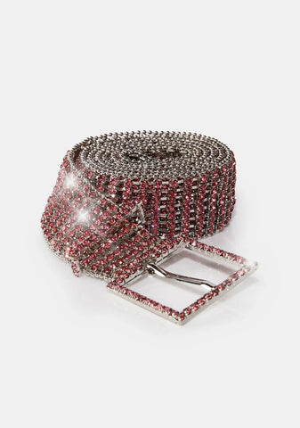 Baby Dazzle Rhinestone Waist Belt