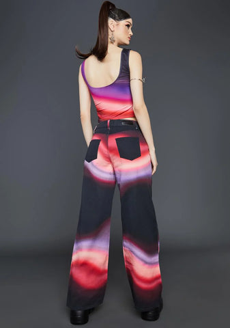 Personal Vendetta Wide Leg Jeans