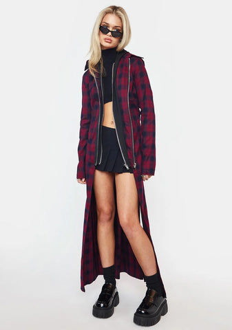 Do My Own Stunts Flannel Duster