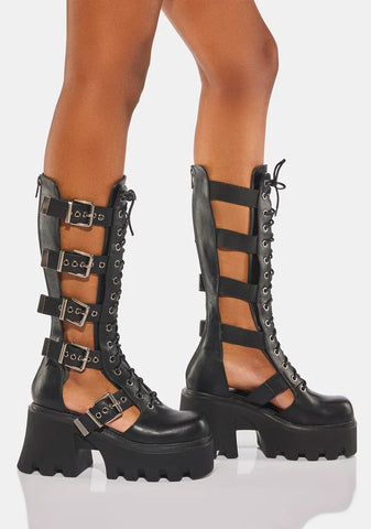 Rotten Apple Gladiator Sandals