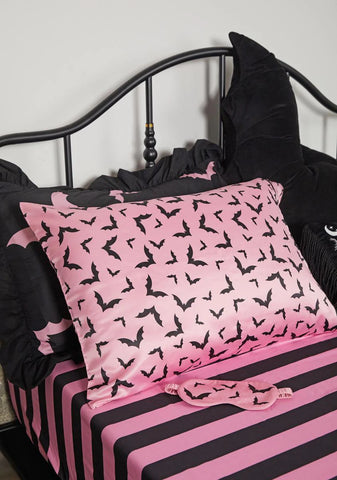 Sweet Bat Behavior Eye Mask And Pillowcase Set
