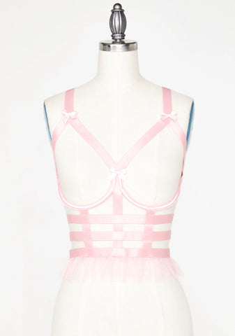 Blushin' Lust After Underwire Harness