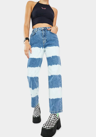 Lithium Striped Denim Jeans