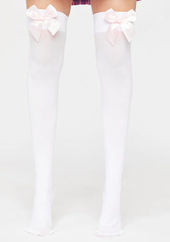 Baby I'm Over It Thigh Highs