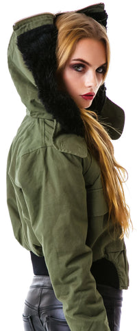 Trench Bomber Jacket