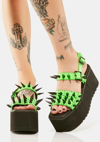 Extreme Measures Platform Sandals