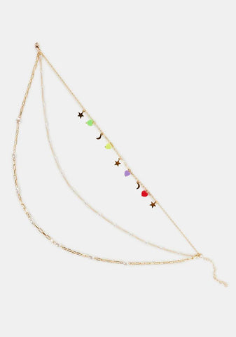 Celestial Seas Layered Necklace