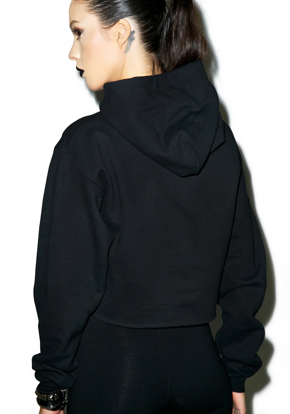 Seriously Crop Hoodie