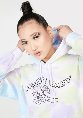 Wavy Baby Tie Dye Hoodie