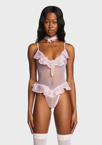 Weekday Rendezvous Mesh Bodysuit