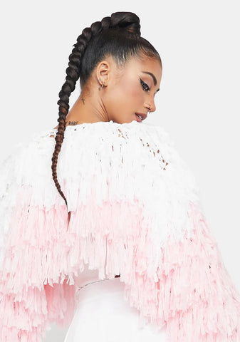 Sweet Shake It Off Fringe Jacket