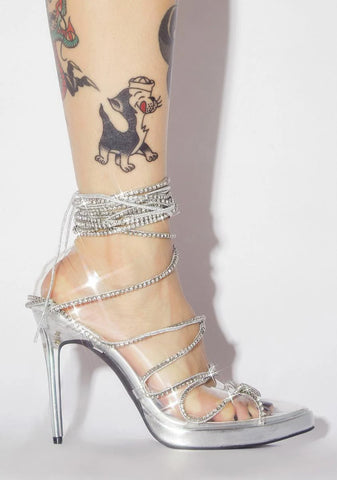 Cover Star Lace Up Heels