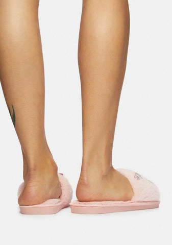 Baby Hit The Streets Butterfly Fuzzy Slides