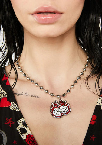 Roll The Dice Necklace