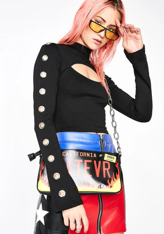 Tough Chick Eyelet Top