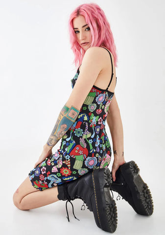 Dark Surreal World Cami Dress