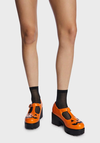 Sai Pumpkin Poison Mary Janes