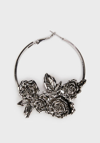 Sweet Aroma Hoop Earrings