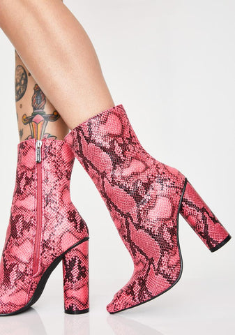 Sweet Medusa Slay Ankle Boots