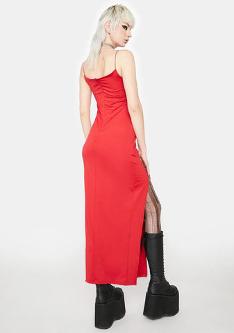 Hottie Walk This Way Maxi Dress