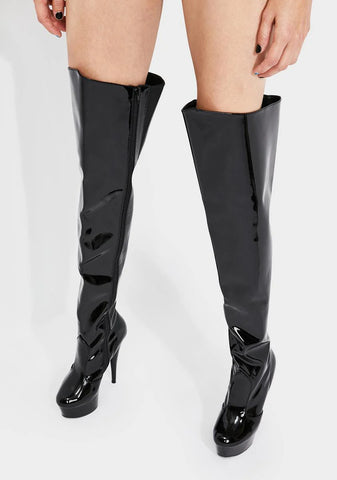 To My Delight Thigh High Boots
