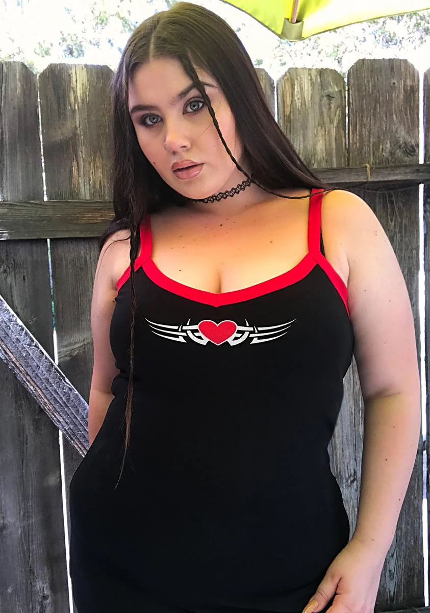 My Heart It Races Mini Dress