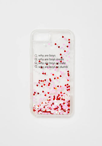 Why Are Boys iPhone Case