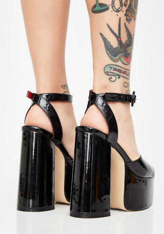 Wicked Chick Flick Patent Heels