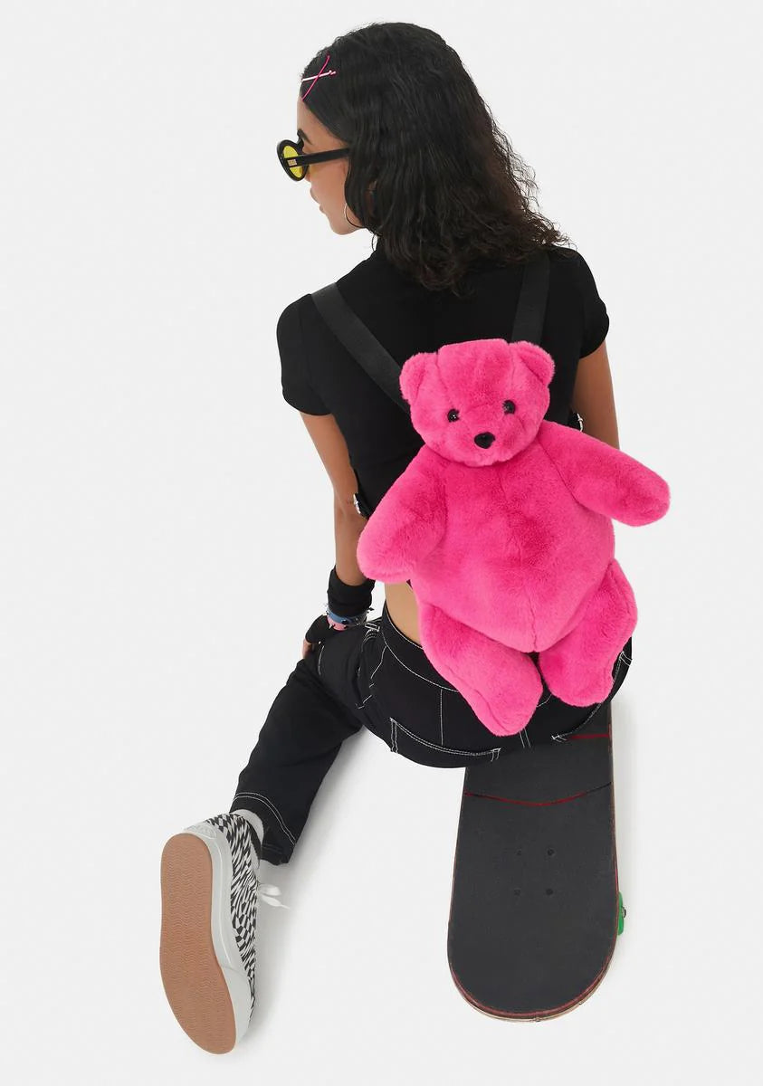Sweet Mister Snuggles Bear Backpack