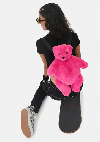 Sweet Mister Snuggles Bear Backpack