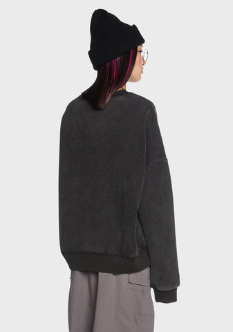 Embrace The Nightmare Oversized Sweatshirt