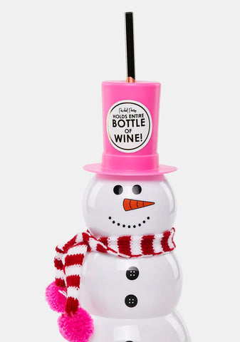 White The Snowman Jumbo Sipper Cup