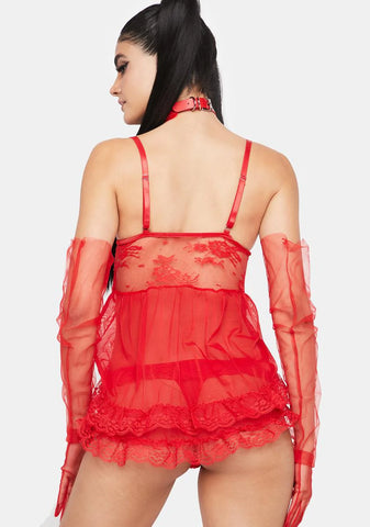 Lover Hot Revenge Lingerie Set