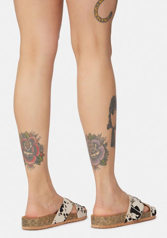 Moo Take The Risk Criss Cross Slides